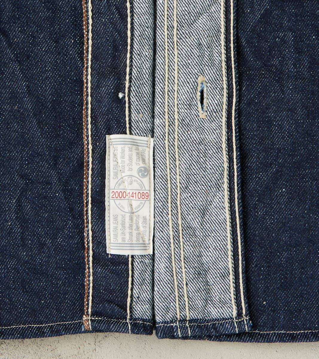 Samurai - SJWS-SC01W 10oz Japanese Samurai Cotton Indigo Denim