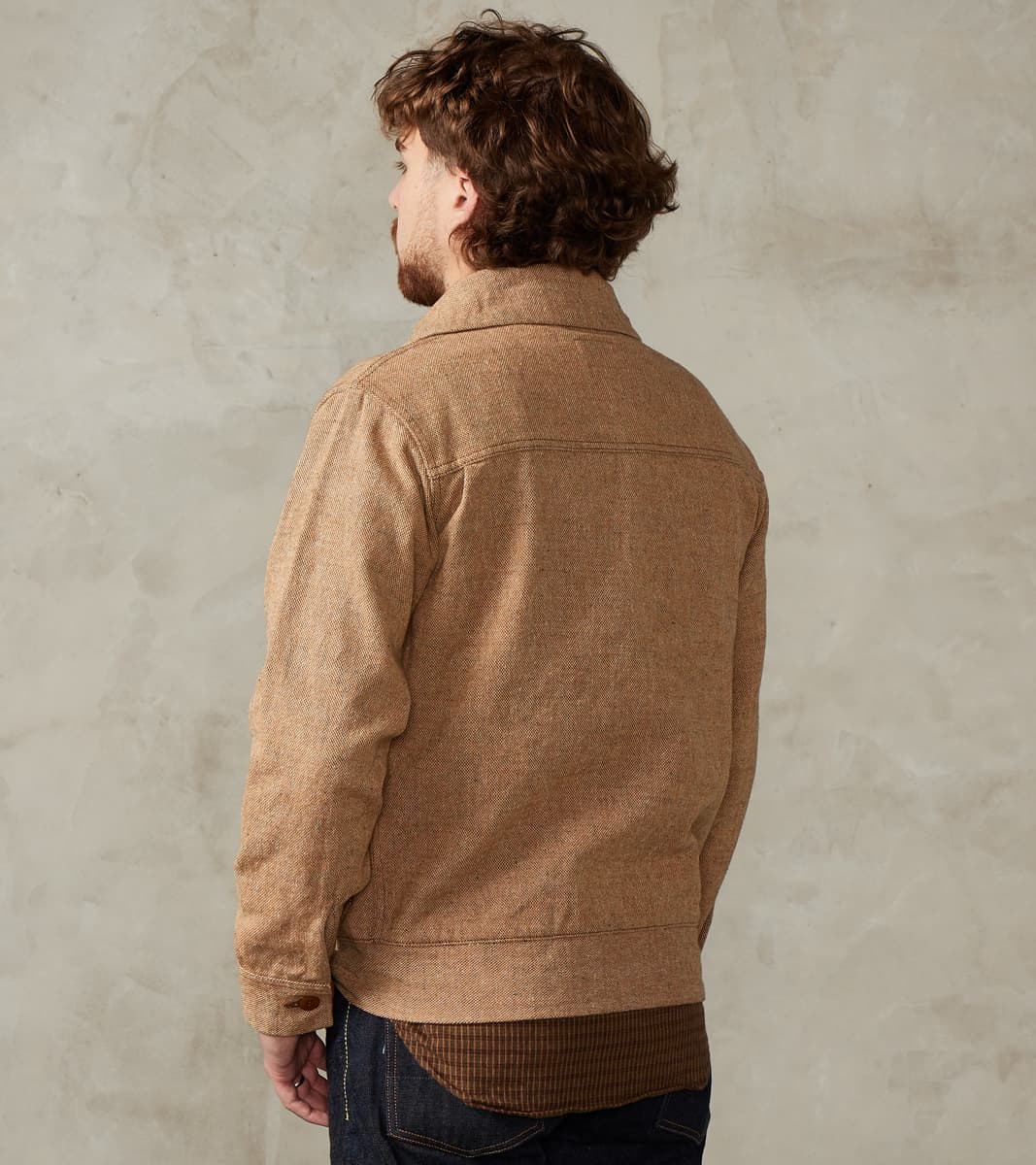 Samurai - S100NAJ25 Beige Elemental Flannel Cossack Jacket