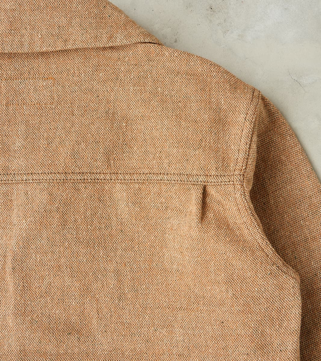 S100NAJ25 Beige Elemental Flannel Cossack Jacket