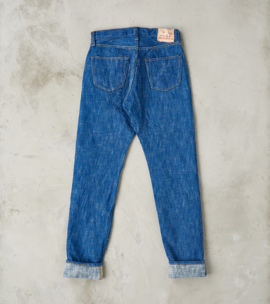 S211XX17OZ-SLB 17oz Murakumo Slub Sky Indigo - Relaxed Tapered