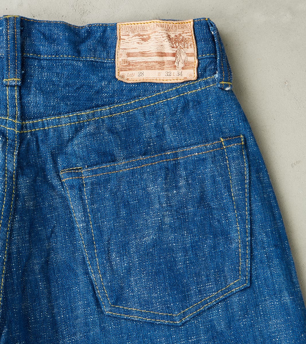 Samurai - S211XX17OZ-SLB 17oz Murakumo Slub Sky Indigo - Relaxed