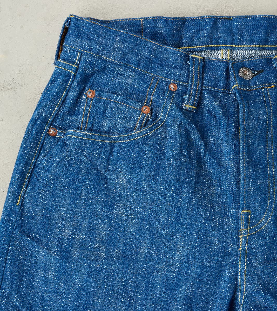 S211XX17OZ-SLB 17oz Murakumo Slub Sky Indigo - Relaxed Tapered