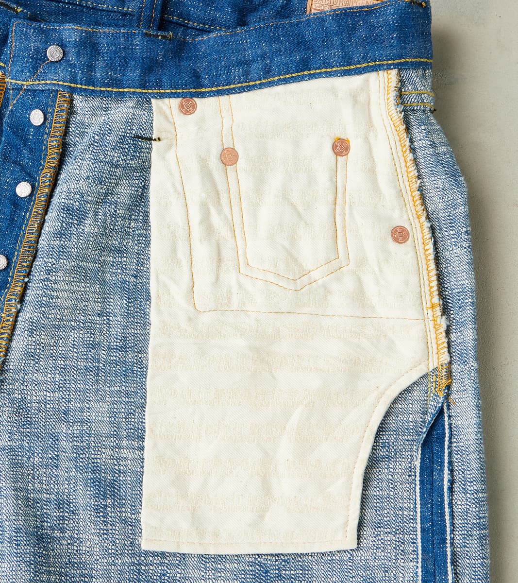 Samurai - S211XX17OZ-SLB 17oz Murakumo Slub Sky Indigo - Relaxed