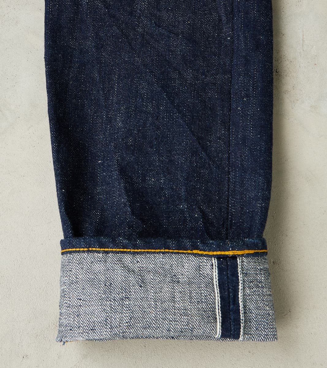 S211AX 18oz Ai-Benkei Natural Indigo - Relaxed Tapered