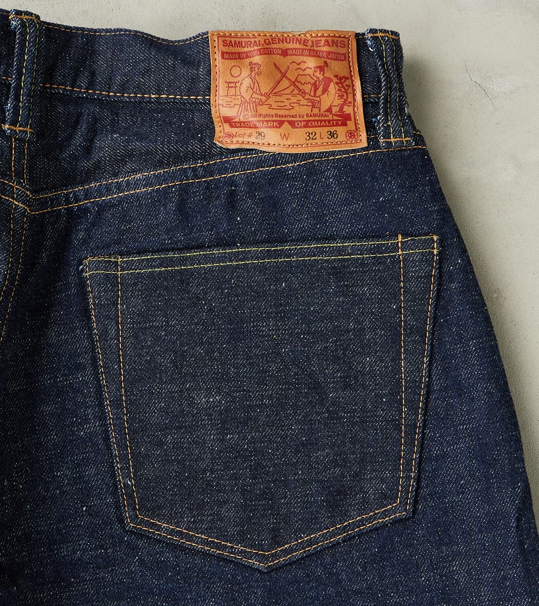 Samurai - S510HXII 15oz Samurai Cotton GL3 Indigo - Regular