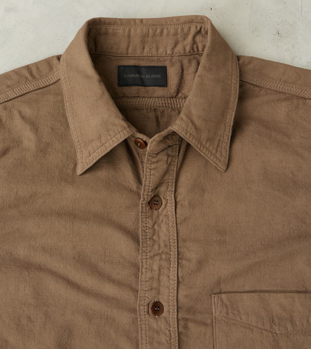 Samurai SSS26-ATW Olive Tropical Weather Dobby Shirt – Division