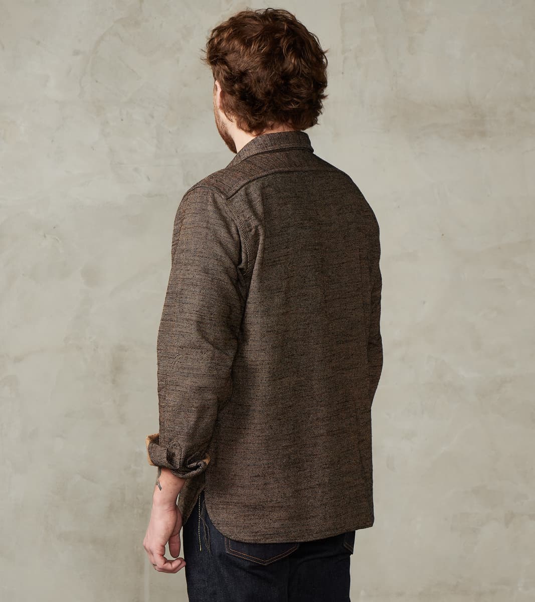 SMN25-01W Black Elemental Flannel Work Shirt