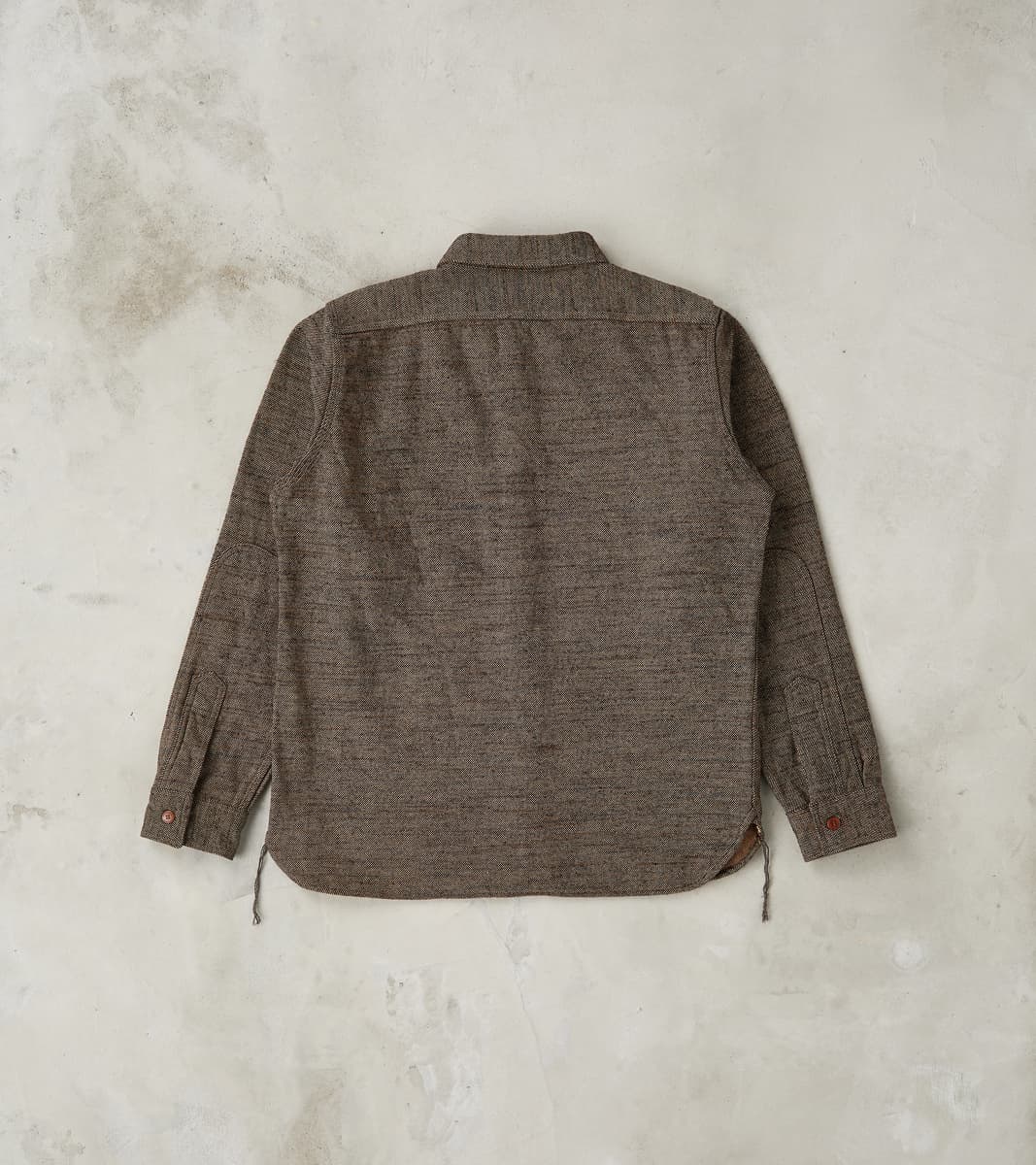 SMN25-01W Black Elemental Flannel Work Shirt