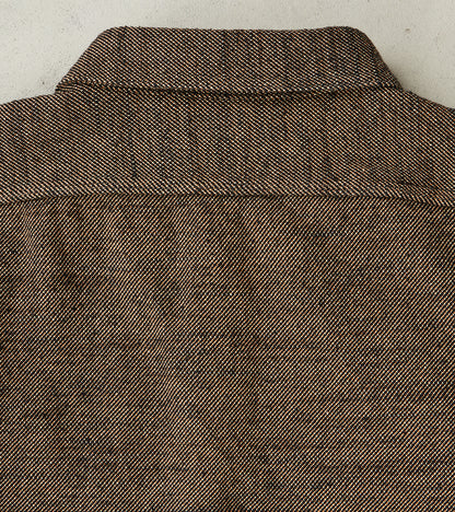 SMN25-01W Black Elemental Flannel Work Shirt