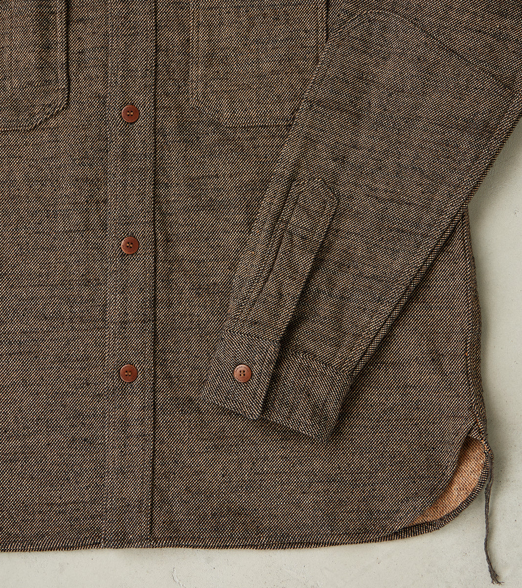 SMN25-01W Black Elemental Flannel Work Shirt