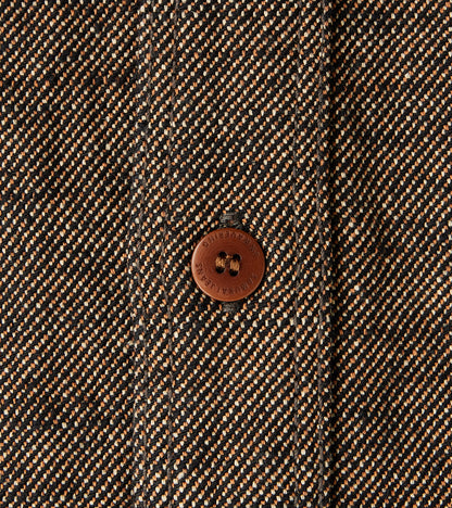 SMN25-01W Black Elemental Flannel Work Shirt