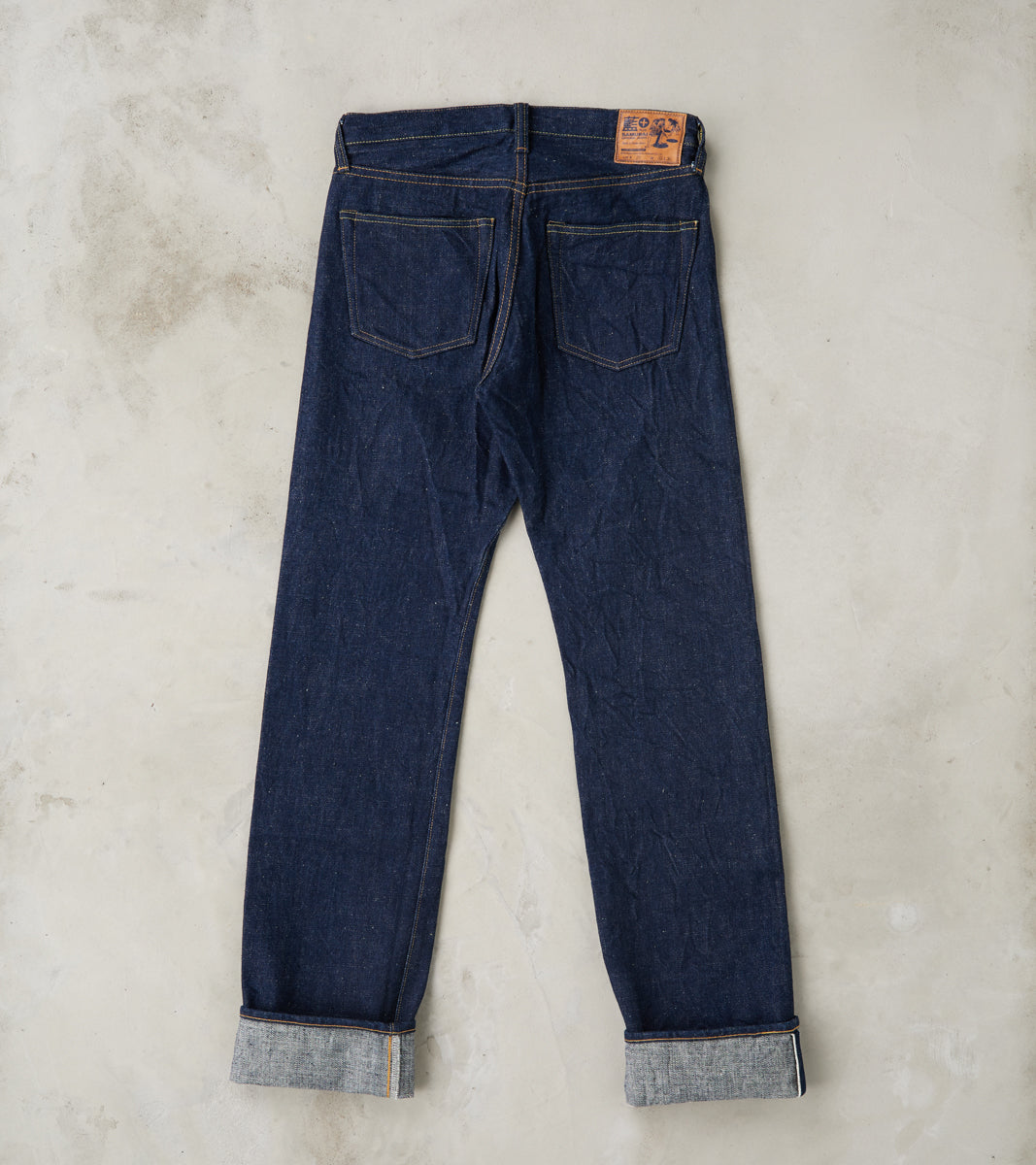 Samurai - S500AX 18oz Ai Plus Benkei Natural Indigo - Regular