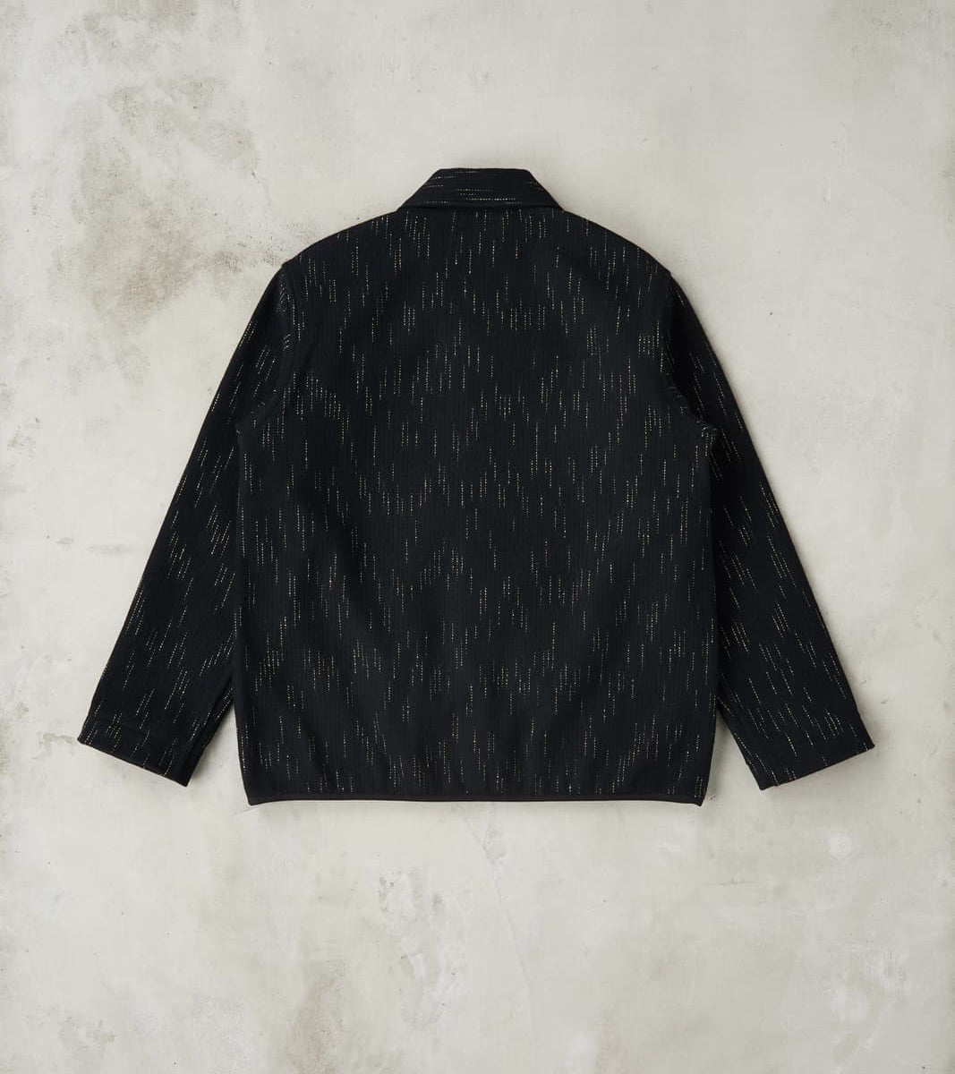 Studio D'Artisan Kasuri Black Beach Cloth Work Jacket – Division
