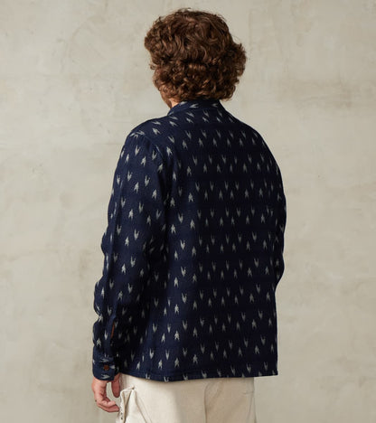 Arrow Yagasuri Indigo Sashiko Shirt