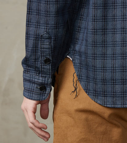 Indigo NY Check Jacquard Workshirt