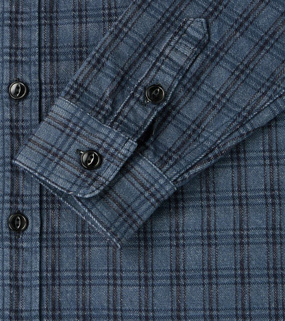 Indigo NY Check Jacquard Workshirt