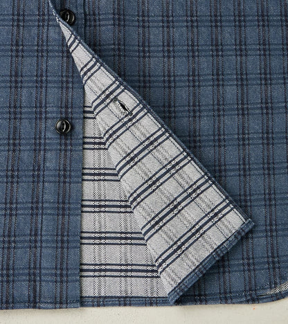 Indigo NY Check Jacquard Workshirt