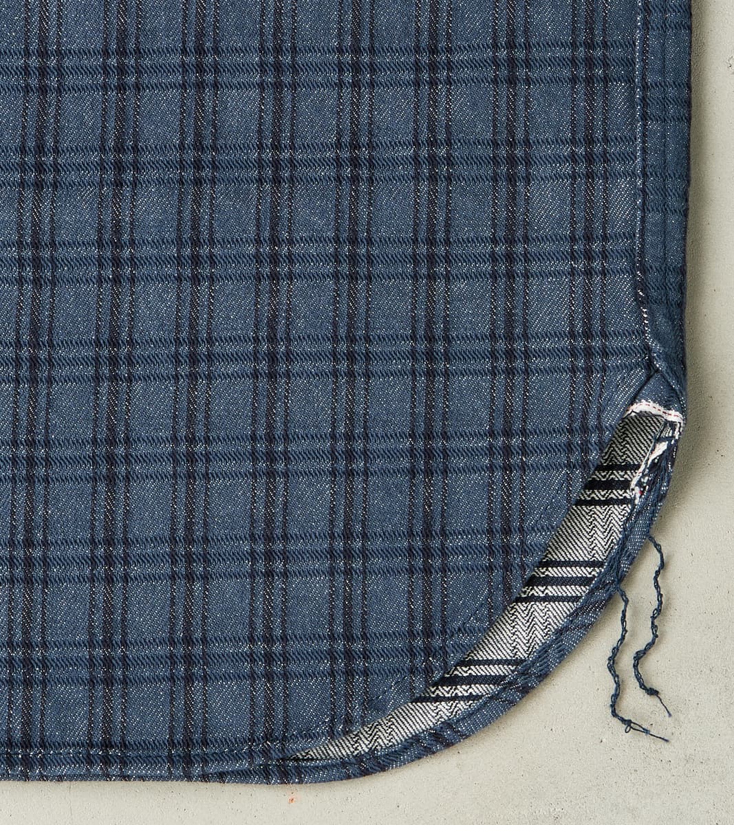 Indigo NY Check Jacquard Workshirt