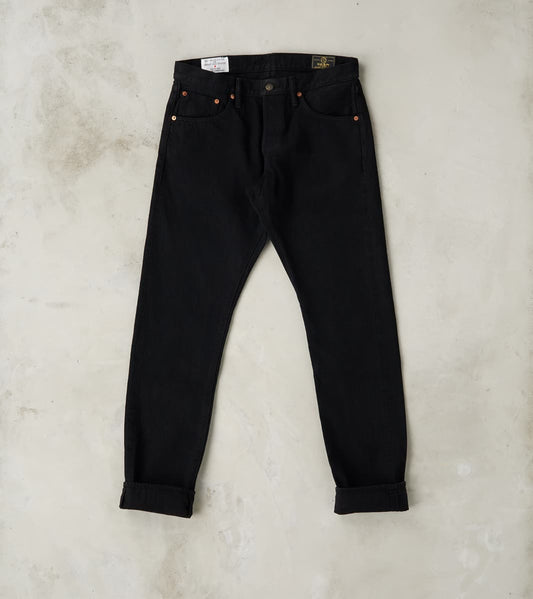 Studio D'Artisan - D1864 Kyoto Black Kurozome Relaxed Tapered