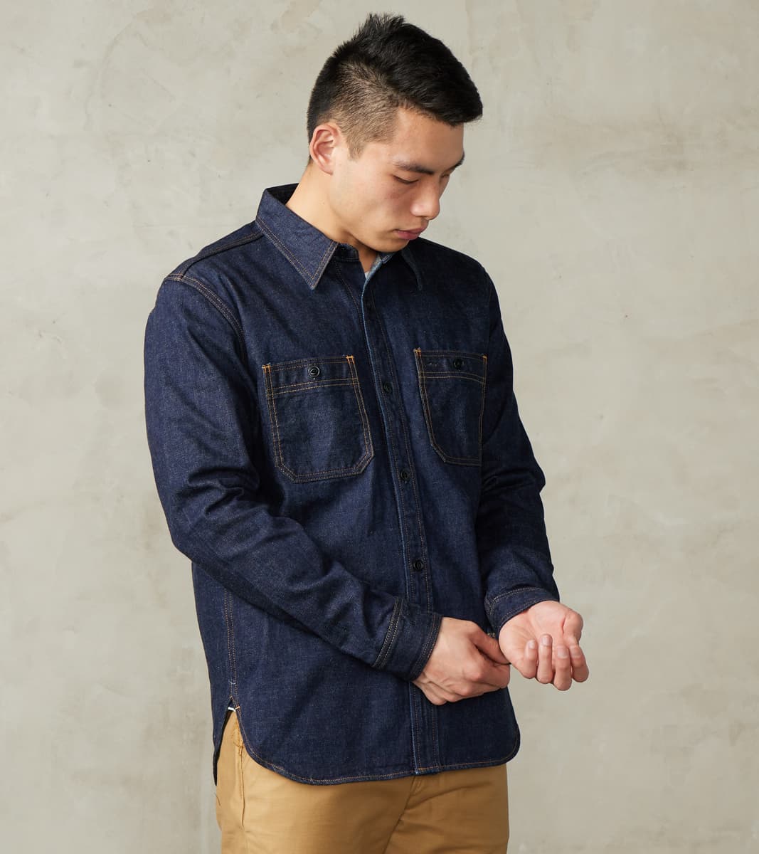 Studio D'Artisan 45th Anniversary Ishikawadai Denim Workshirt