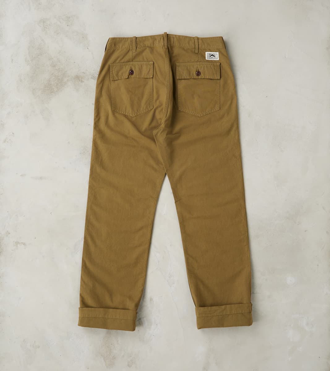 Fatigue Trouser - Olive Military Sateen