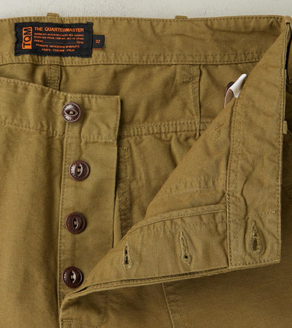 Fatigue Trouser - Olive Military Sateen