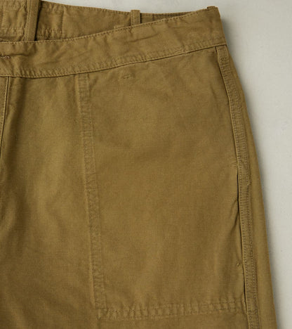 Fatigue Trouser - Olive Military Sateen