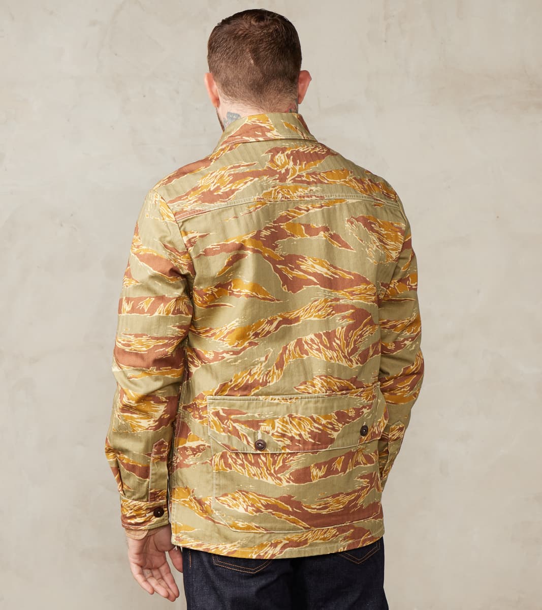 Utility Work Jacket - Re-Camo Herringbone Twill