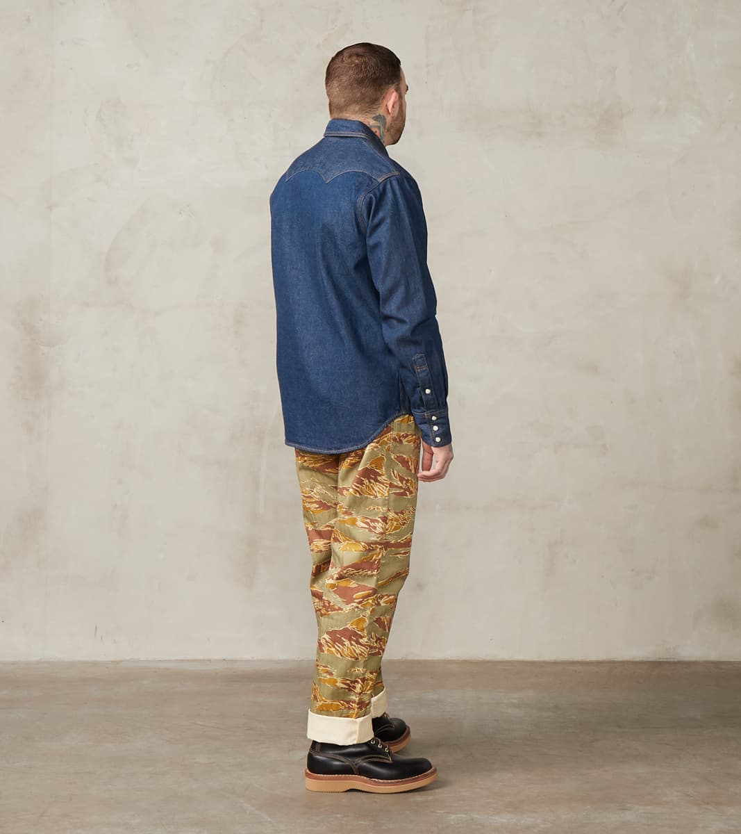 French Chino - Re-Camo Herringbone Twill