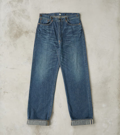 Taiga Takahashi T.T Lot. 721 Denim 1930s Trousers - Straight - Damaged…