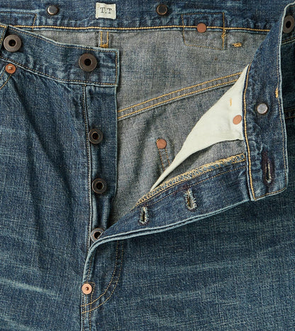 Lot. 721 Denim 1930s Trousers - Straight - Damaged Indigo