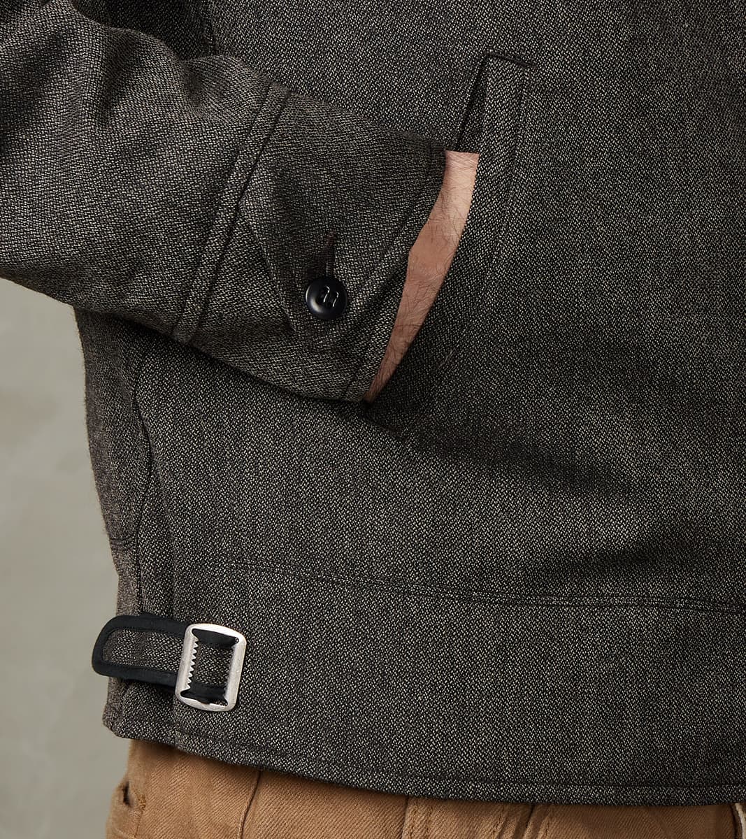 Taiga Takahashi T.T Lot. 306 Cossack Jacket - Serge Twill Wool