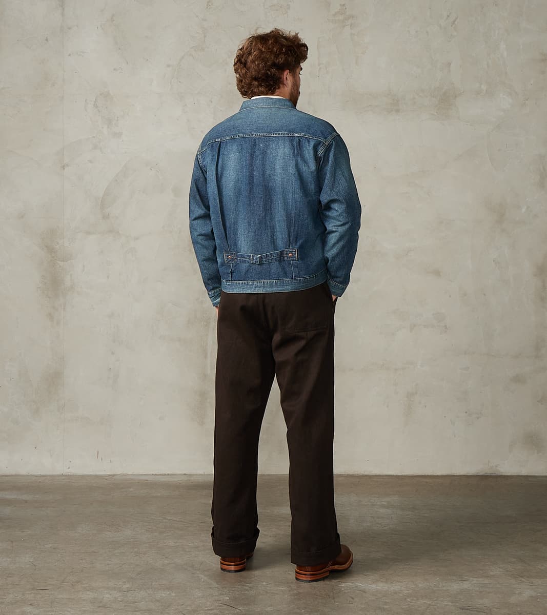 Lot. 720 Denim 1930s Jacket - Damaged Indigo