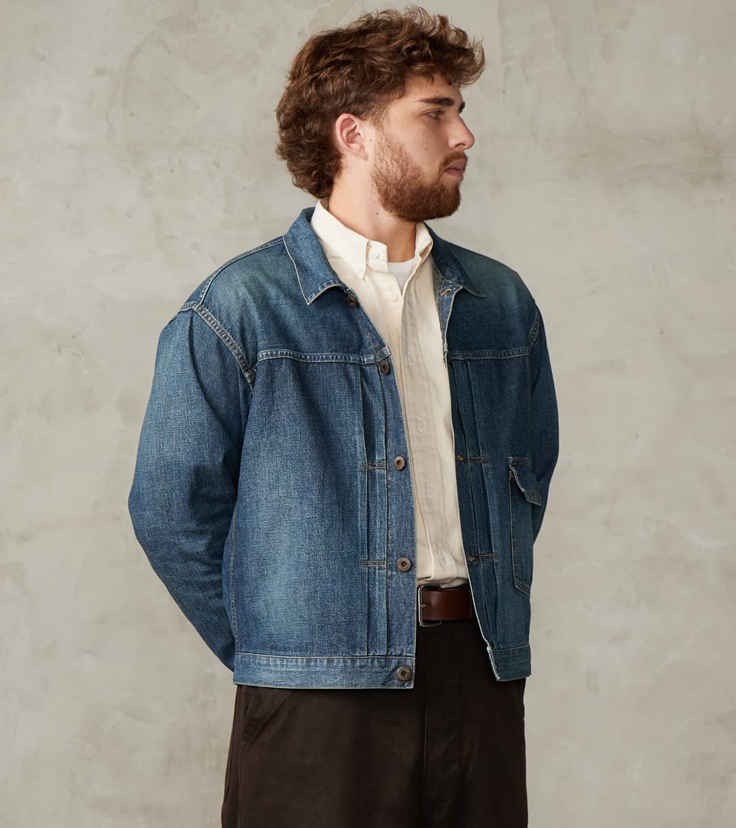 Lot. 720 Denim 1930s Jacket - Damaged Indigo