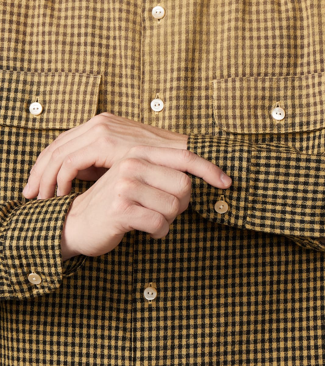 Taiga Takahashi T.T Lot. 117 Work Shirt - Amundsen Dobby Check