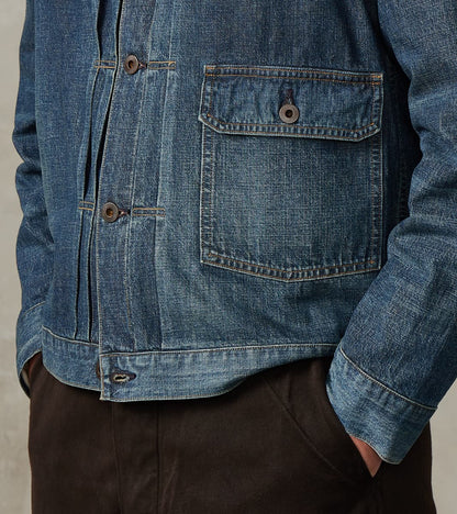 Lot. 720 Denim 1930s Jacket - Damaged Indigo