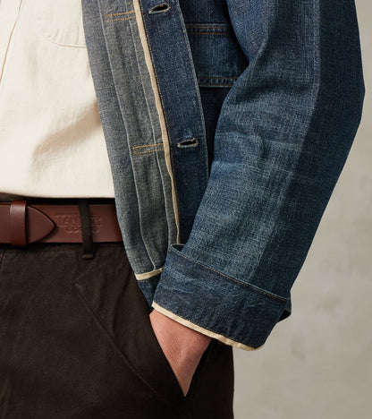 Lot. 720 Denim 1930s Jacket - Damaged Indigo