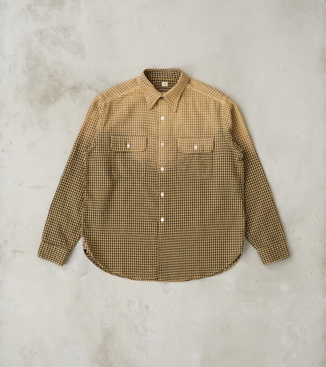 Taiga Takahashi T.T Lot. 117 Work Shirt - Amundsen Dobby Check