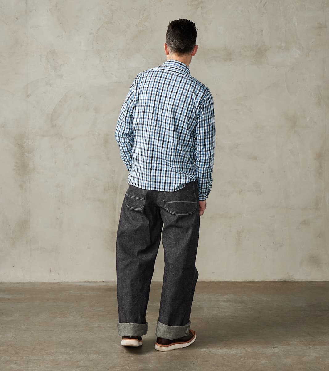 Taiga Takahashi T.T Lot. 717 Denim Painter Pants - Wide Straight