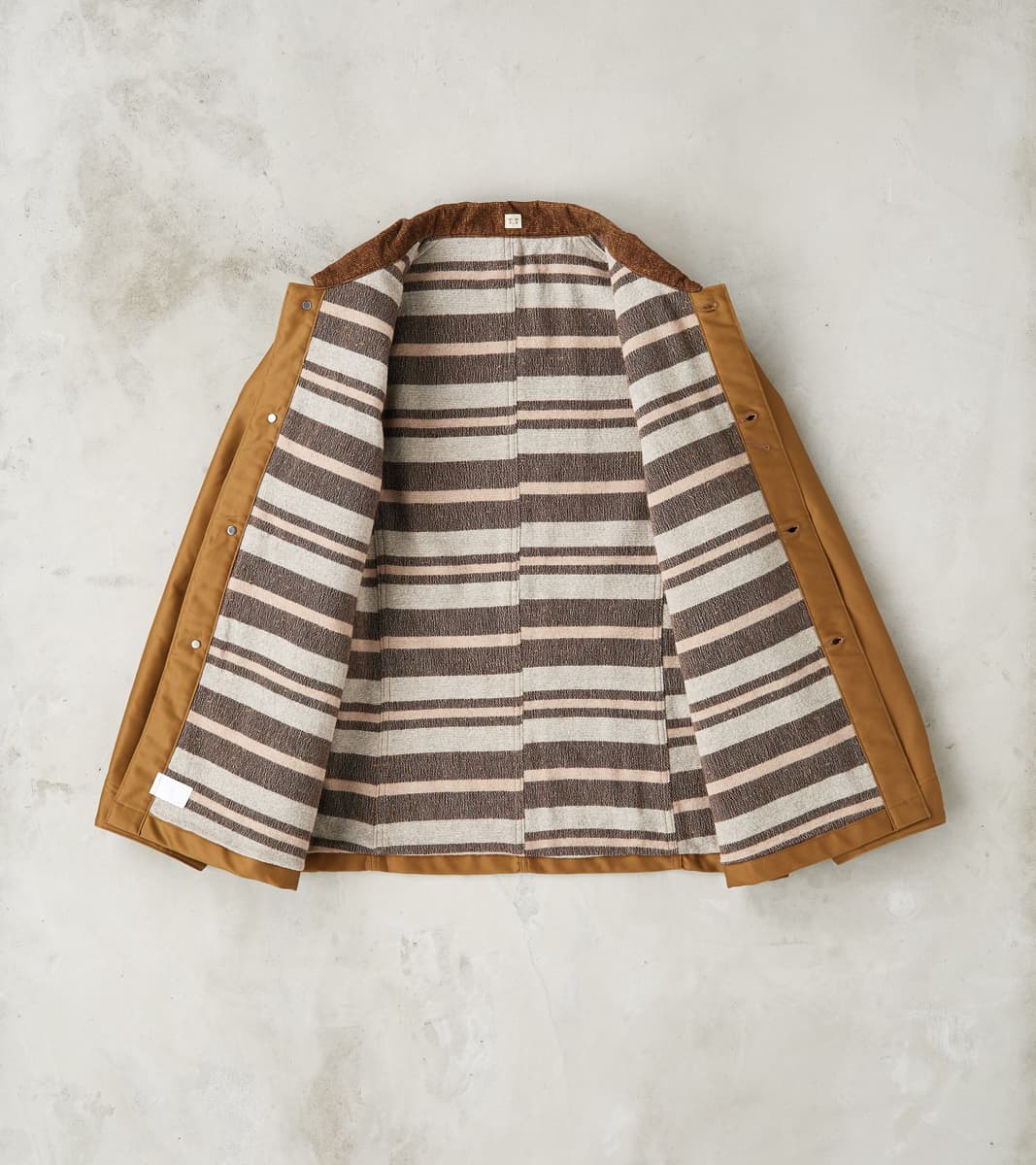 Lot. 304 Blanket Lining Coverall - Giza Moleskin - Camel