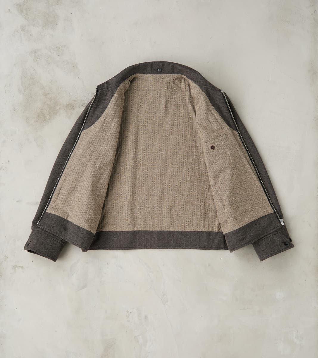 Taiga Takahashi T.T Lot. 306 Cossack Jacket - Serge Twill Wool