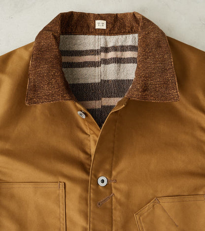 Lot. 304 Blanket Lining Coverall - Giza Moleskin - Camel