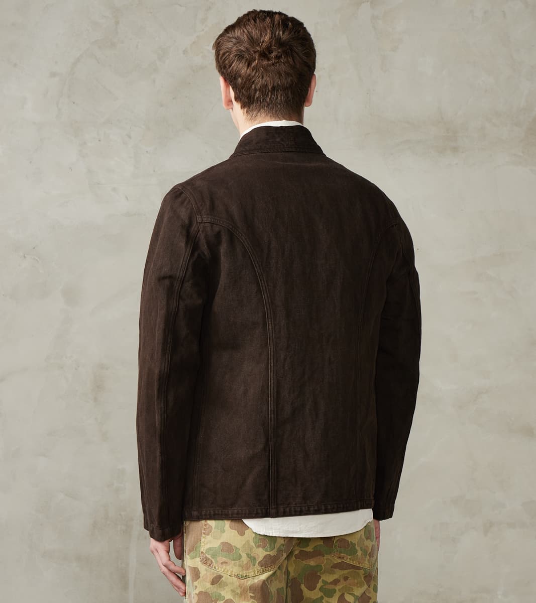 Taiga Takahashi T.T Lot. 327 Modified Shawl Collar Jacket - Cotton
