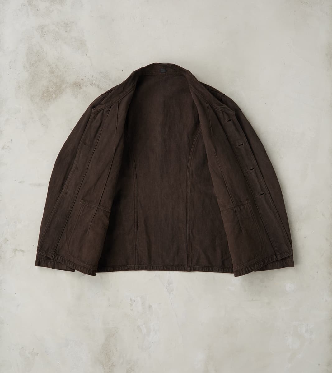 Taiga Takahashi T.T Lot. 327 Modified Shawl Collar Jacket - Cotton
