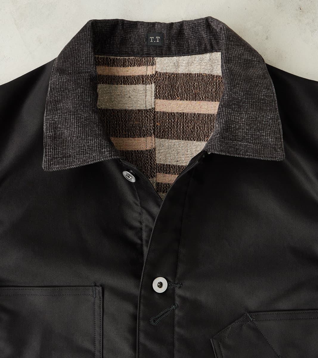 Lot. 304 Blanket Lining Coverall - Giza Moleskin - Black