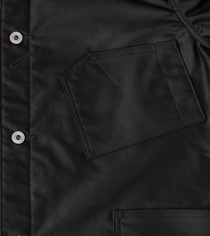 Lot. 304 Blanket Lining Coverall - Giza Moleskin - Black