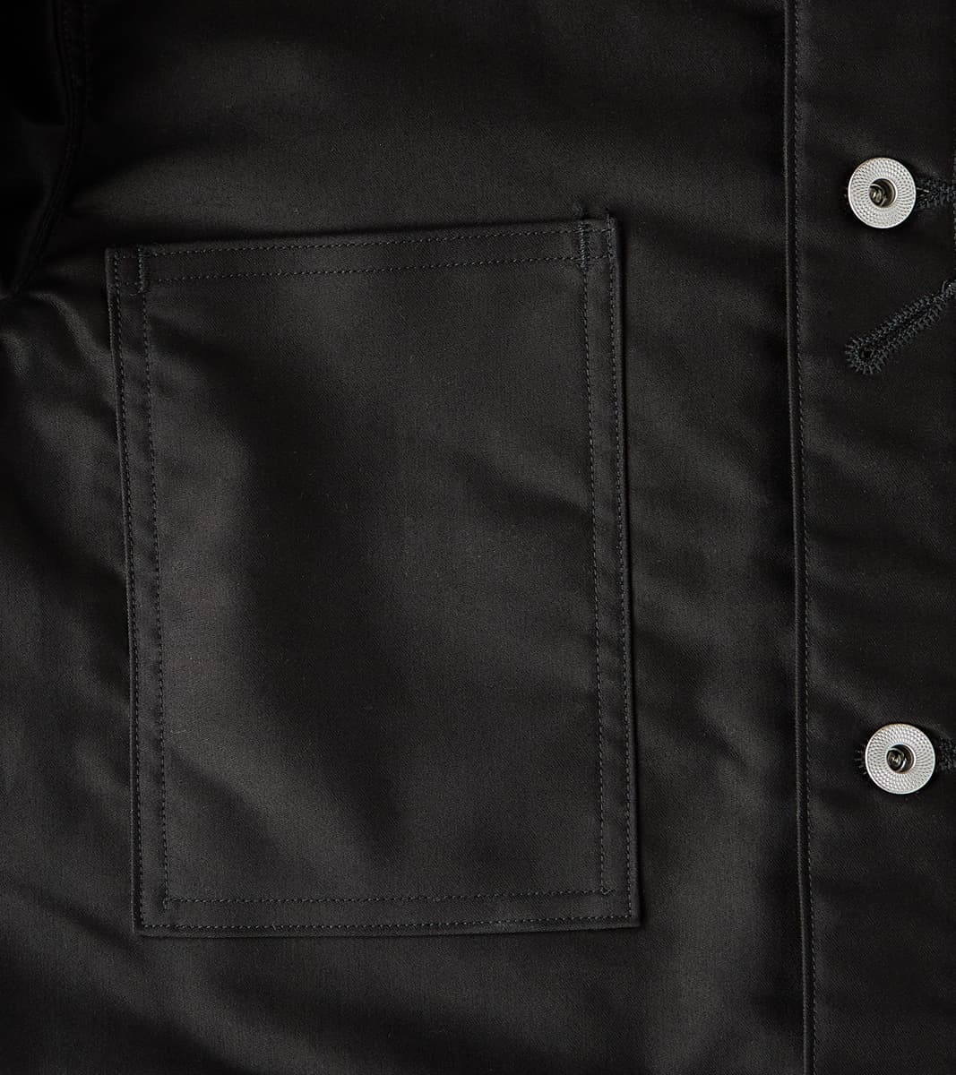 Lot. 304 Blanket Lining Coverall - Giza Moleskin - Black
