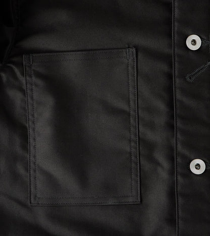 Lot. 304 Blanket Lining Coverall - Giza Moleskin - Black