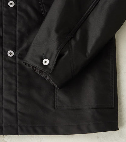 Lot. 304 Blanket Lining Coverall - Giza Moleskin - Black