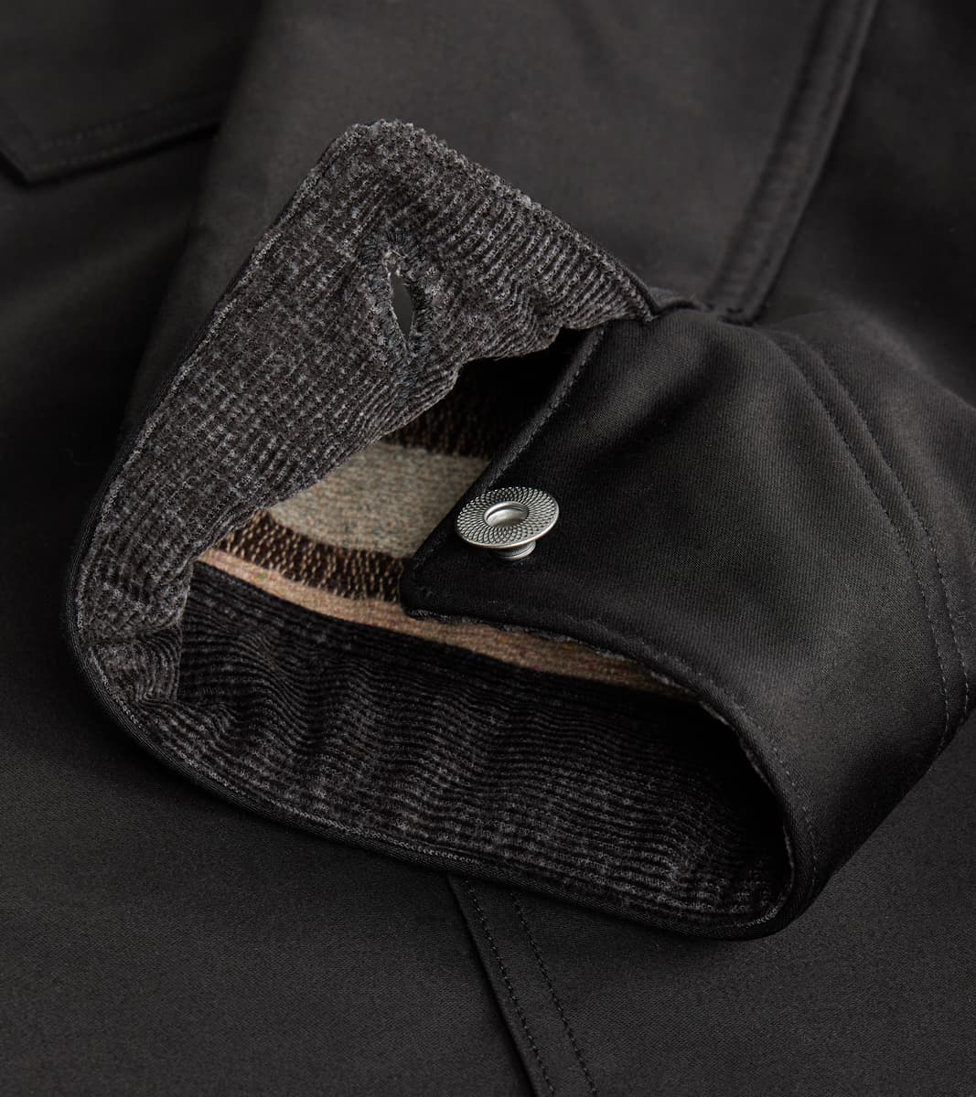 Lot. 304 Blanket Lining Coverall - Giza Moleskin - Black